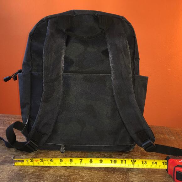 Lo & Sons L&S Hanover Deluxe Backpack Navy Camouflage Removable Liner Travel - Picture 4 of 13